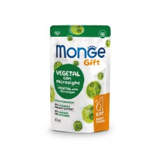 Лакомство для котов Monge Gift Cat Vegetal Microalgae 60 г