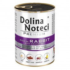 Вологий корм для собак Dolina Noteci Dog Premium Rabbit 400 г