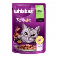 Вологий корм для котів Whiskas Lamb & Chicken 85 г