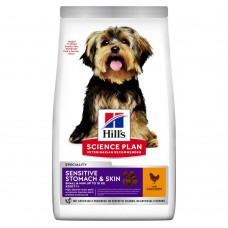 Сухий корм для собак Hill's (Хіллс) Science Plan Adult Sensitive Stomach & Skin Small & Mini Chicken 6 кг