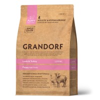 Сухой гипоаллергенный корм для щенков Grandorf (Грандорф) Lamb & Turkey Puppy 10 кг