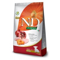 Сухой беззерновой корм для щенков Farmina (Фармина) N&D Pumpkin Grain Free Puppy Mini Chicken & Pomegranate 0.8 кг