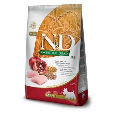 Сухий корм для собак Farmina (Фарміна) N&D Low Grain Adult Mini Chicken & Pomegranate 0.8 кг
