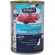 Вологий корм для щенят Dr.Clauder's Selected Meat Junior 400 г