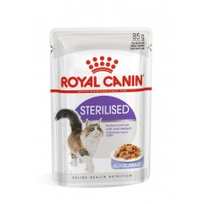 Вологий корм для котів Royal Canin Sterilised Jelly 85 г 12 шт.