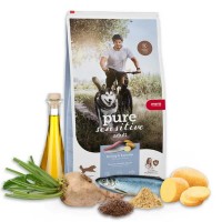Сухий беззерновий корм для собак Mera Pure Sensitive Fresh Meat Hering & Kartoffel 12.5 кг