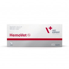 Добавка для собак с признаками анемии VetExpert Hemovet 60 шт.