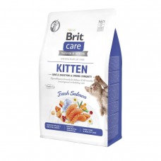 Сухий беззерновий корм для кошенят Brit Care (Бріт Кеа) Cat GF Kitten Gentle Digestion Strong Immunity 0.4 кг