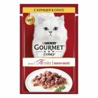 Влажный корм для котов Purina Gourmet Mon Petit Chicken 85 г