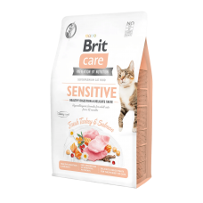 Сухой беззерновой корм для котов Brit Care Cat GF Sensitive HDigestion & Delicate Taste 2 кг