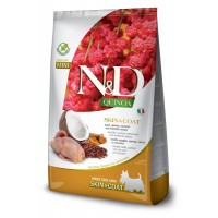Сухий беззерновий корм для собак Farmina (Фарміна) N&D Quinoa Grain Free Skin & Coat Mini 2.5 кг