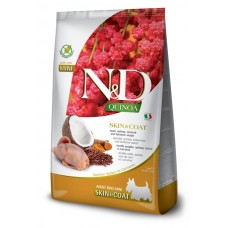 Сухой беззерновой корм для собак Farmina (Фармина) N&D Quinoa Grain Free Skin & Coat Mini 2.5 кг