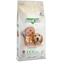 Сухой корм для собак BonaCibo Adult Dog Lamb & Rice 15 кг