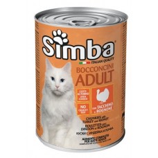 Вологий корм для котів Simba Cat Wet Chicken 415 г