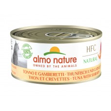 Вологий корм для котів Almo Nature HFC Cat Natural Tuna & Shrimp 150 г