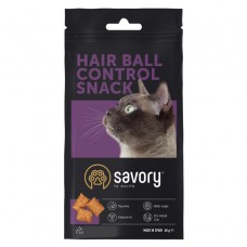 Лакомства для котов Savory Snack Hairball Control 60 г