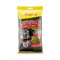 Ласощі для собак Josera Loopies Rind 150 г