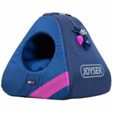 Будиночок з іграшкою для котів Joyser Cat Home Blue 40х40х41 см