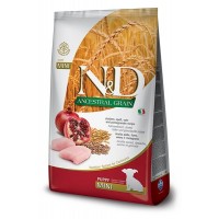 Сухий корм для щенят Farmina (Фарміна) N&D Low Grain Puppy Mini Chicken & Pomegranate 0.8 кг