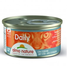 Вологий корм для котів Almo Nature Daily Cat Sturgeon 85 г