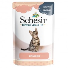 Влажный корм для котят Schesir Kitten Care Chicken 85 г