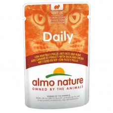 Вологий корм для котів Almo Nature Daily Cat Chicken & Duck 70 г