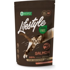 Сухий корм для кошенят Nature's Protection Lifestyle GF Salmon Kitten 0.4 кг