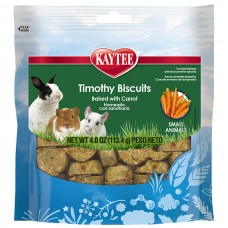 Лакомство для грызунов Kaytee Timothy Biscuits Carrot 114 г