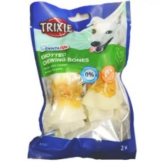 Ласощі для собак Trixie Denta Fun Knotted Chewing Bone Chicken 2 шт./70 г