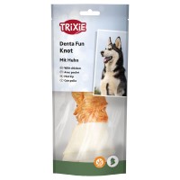 Ласощі для собак Trixie (Тріксі) Denta Fun Knotted Chewing Chicken Bone 220 г