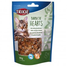Лакомство для котов Trixie Cat Premio Barbecue Hearts 50 г