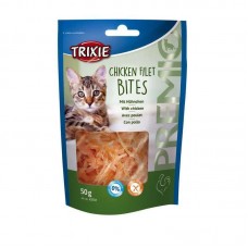 Ласощі для котів Trixie (Тріксі) Cat Premio Chicken Filet Bites 50 г