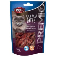 Лакомство для котов Trixie (Трикси) Cat Premio Duck Filet Bites 50 г