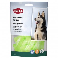 Ласощі для собак Trixie (Тріксі) Denta Fun Chewing Chips Spirulina 50 г