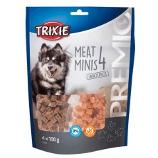 Ласощі для собак Trixie Premio 4 Meat Minis 4х100 г