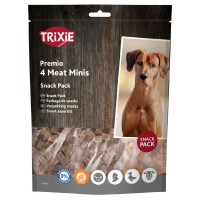 Ласощі для собак Trixie (Тріксі) Premio 4 Meat Minis 4х100 г