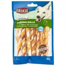 Лакомство для собак Trixie Denta Fun Chewing Rolls Chicken 80 г