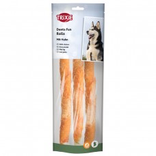 Лакомство для собак Trixie (Трикси) Denta Fun Chewing Rolls Chicken 140 г