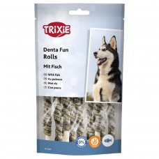 Лакомство для собак Trixie (Трикси) Denta Fun Rolls with Fish 75 г