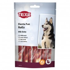 Лакомство для собак Trixie (Трикси) Denta Fun Chewing Rolls Duck 80 г