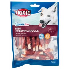 Ласощі для собак Trixie Denta Fun Chewing Rolls Duck 80 г