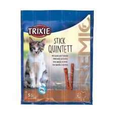 Лакомство для котов Trixie Cat Premio Quadro-Sticks Lamb & Turkey 5х5 г