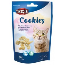 Ласощі для котів Trixie Cat Cookies Salmon 50 г