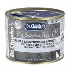 Вологий корм для котів Dr.Clauder's Best Selection №5 Chicken & Tuna 200 г