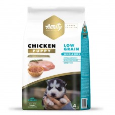 Сухий корм для цуценят Amity Super Premium Dog Puppy Chicken 4 кг