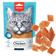 Лакомство для котов Wanpy (Ванпи) Cat Chicken Jerky Bites 80 г