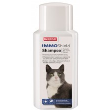 Шампунь протипаразитарний для котів Beaphar Immo Shield Shampoo Cat 200 мл