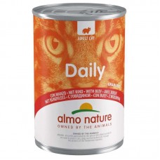 Вологий корм для котів Almo Nature Daily Cat Beef 400 г