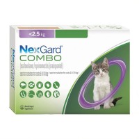NEXGARD COMBO Спот-он для котів від бліх та кліщів до 2.5 кг