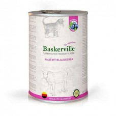 Вологий корм для кошенят Baskerville Kitten Veal & Blueberries 400 г